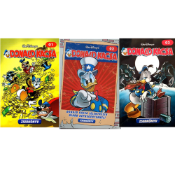 3db zsebkönyv donald kacsa