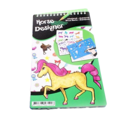 Horse designer rajzoló füzet