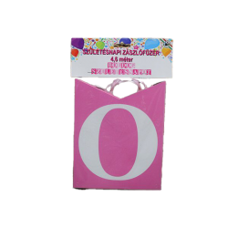 Születésnapi zászlófüzér 4,6m