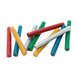 Ragasztórúd glitteres 11mm 10cm 10db