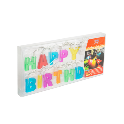 Szülinapi led-es fényfüzér