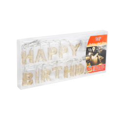 Szülinapi led-es fényfüzér