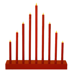 LED-es gyertyaív időzítővel