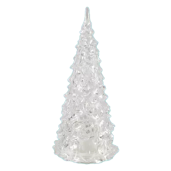 Fenyőfa dekoráció LED RGB 12cm