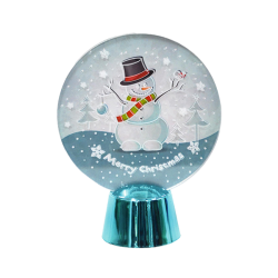 Hóemberes LED-es asztaldísz