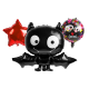 Halloween fólia lufi szett 5db