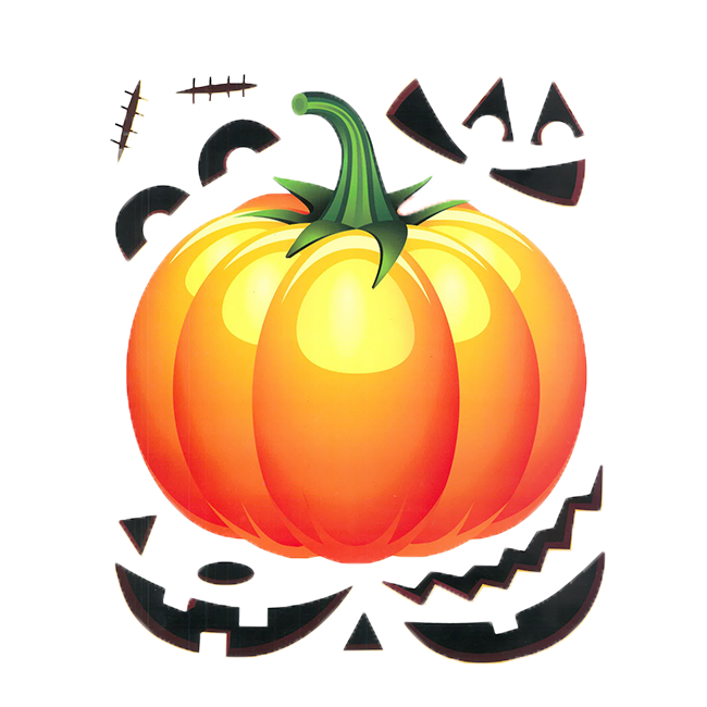 Halloween-i matrica szett