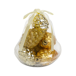 Karácsonyfadísz szett 6db-os 6cm