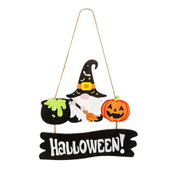 Manó dekoráció fából 24 x 15 cm