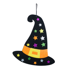Boszorkánykalap dekoráció 38x33cm