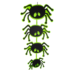 Pók dekoráció filc 63 x 32 cm