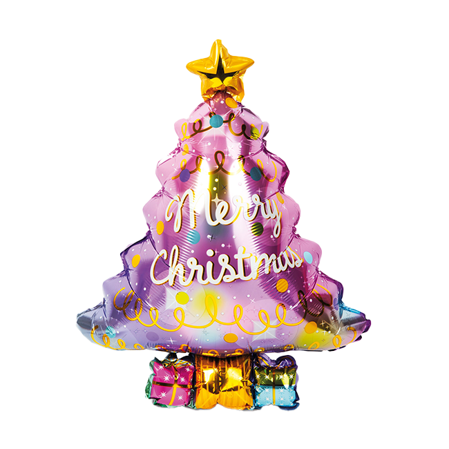 Karácsonyi fólia lufi