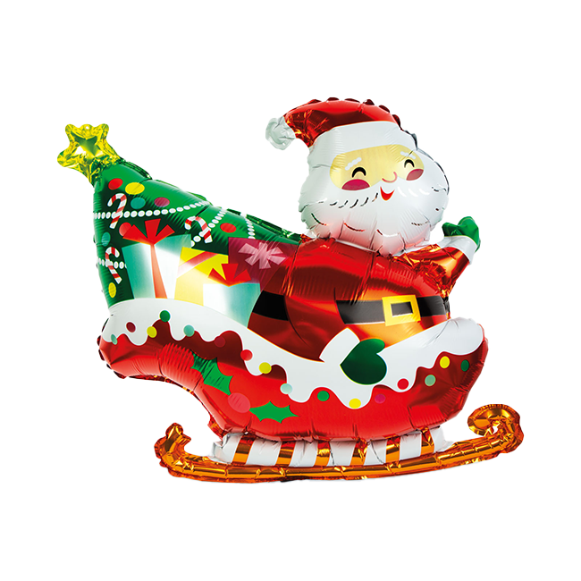 Karácsonyi fólia lufi