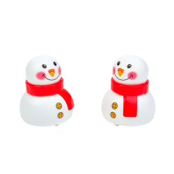 Felhúzható guruló hóember 6 x 5 x 4 cm 2db