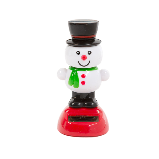 Szolár hóember figura 11cm