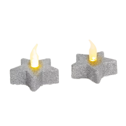 LED-es teamécses ezüst