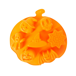 Halloweeni szilikonos sütőforma 25,6 x 25 x 3,5 cm