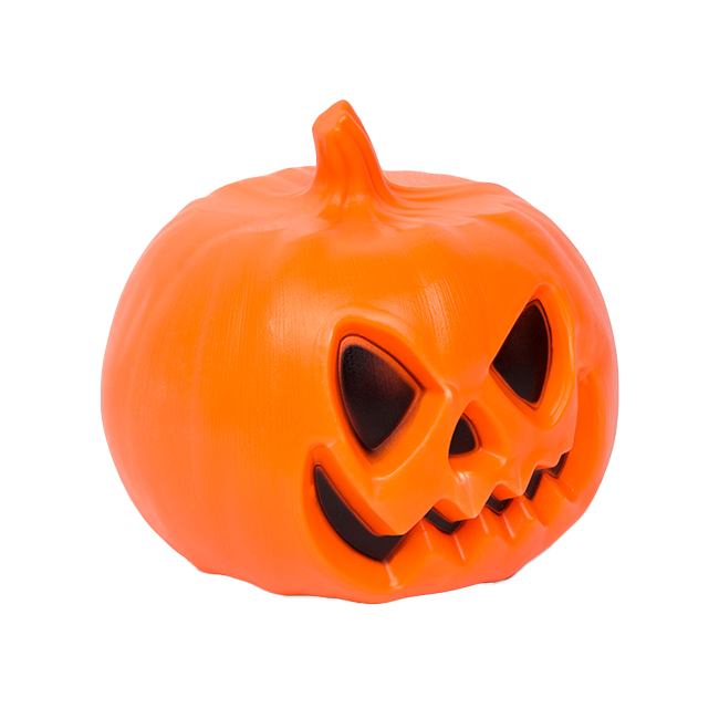 Halloween-i töklámpás LED-del és hangeffekttel, elemes