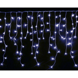 Jégcsap 360 LED fehér 8 funkciós adapterrel