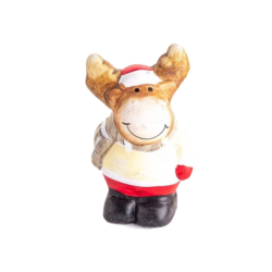 Karácsonyi figura ajándéktasakban 6,5cm