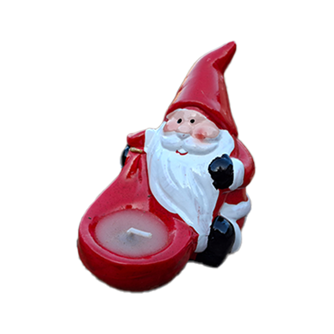 Mikulás mécses 8cm